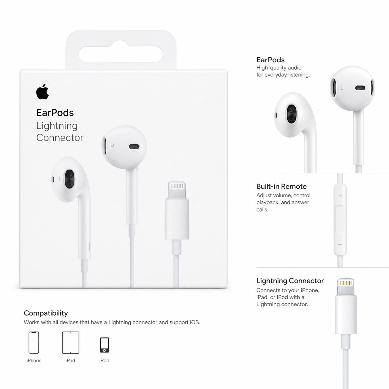 Apple EarPods (Lightning Connector)