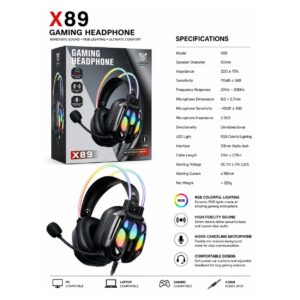 X89 Gaming Headphone
