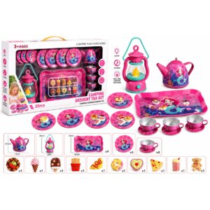 Camping Dessert Tea Set – Mermaid Edition (25 PCS)
