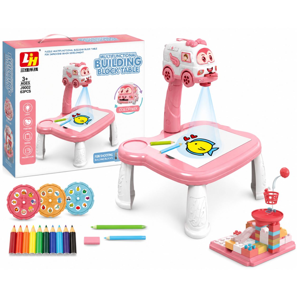 Multifunctional Building Block Table