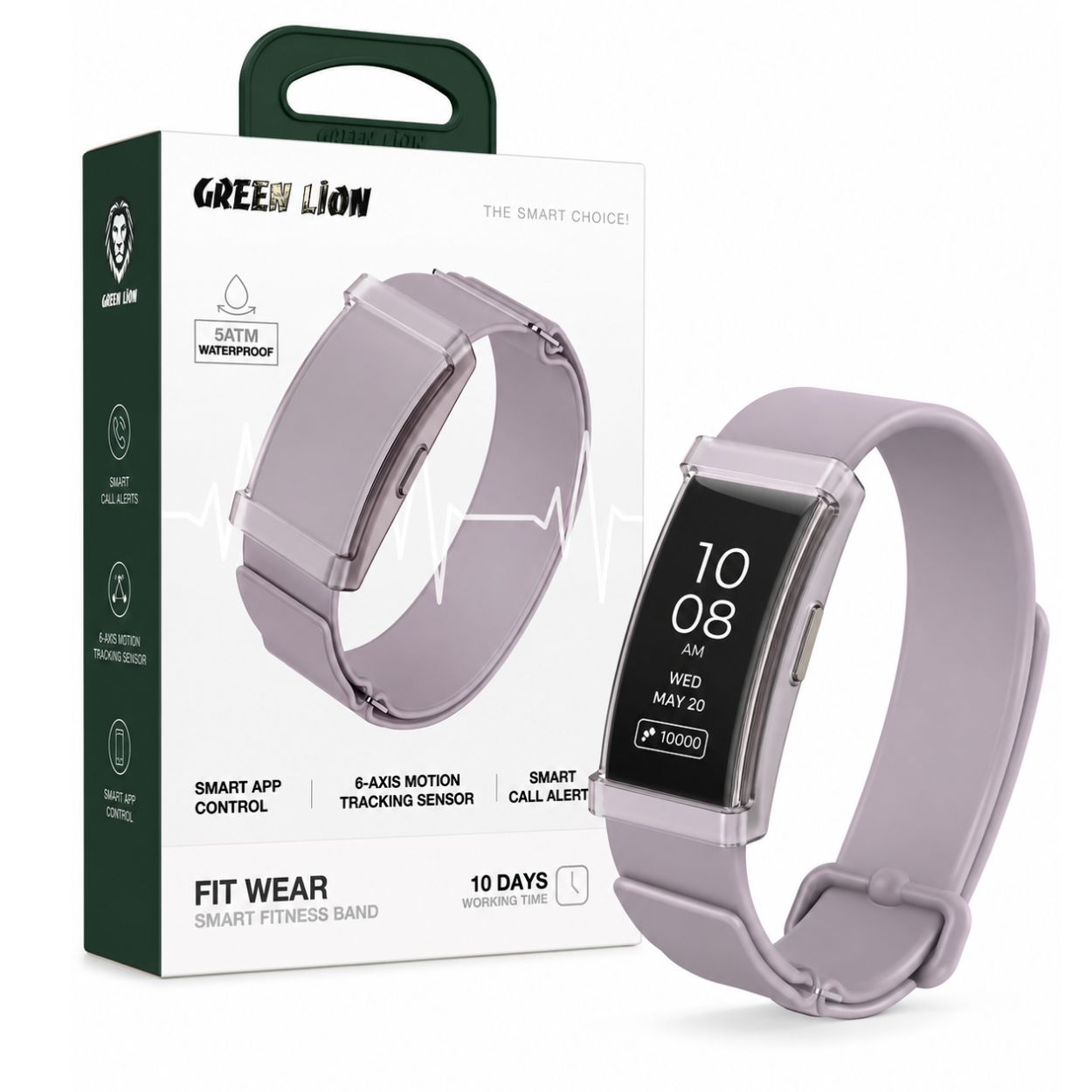 Green Lion Fit Wear – Smart Fitness Band