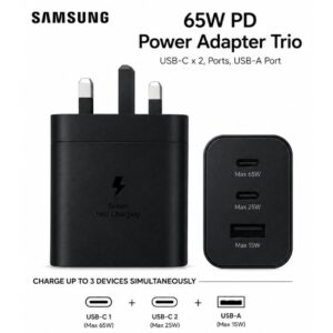 Samsung 65W PD Power Adapter Trio
