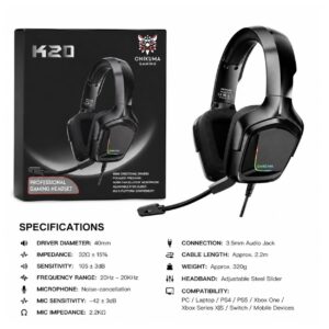 ONIKUMA K20 Professional Gaming Headset