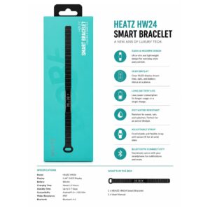 HEATZ HW24 Smart Bracelet