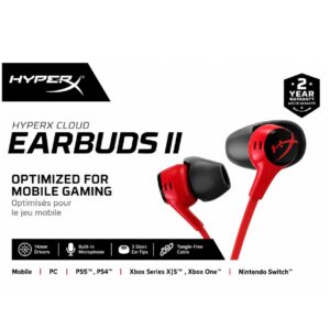 HyperX Cloud Earbuds II – Gaming Earphones