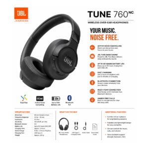 JBL Tune 760NC Wireless Headphones