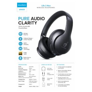 Anker Soundcore Life 2 Neo Wireless Headphones