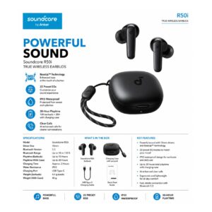Soundcore R50i True Wireless Earbuds