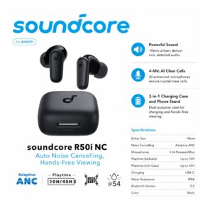 Soundcore R50i NC True Wireless Earbuds