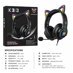 ONIKUMA X30 Professional Gaming Headset