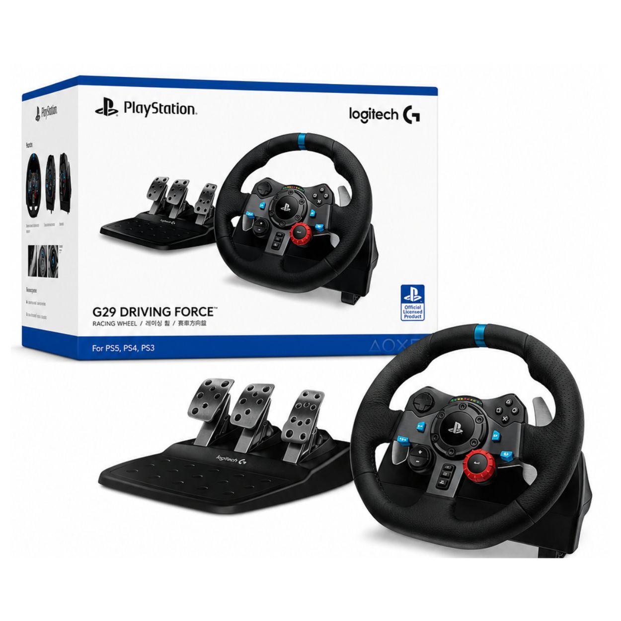 Logitech G29 Driving Force Racing Wheel & Shifter Bundle
