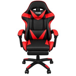 TOBI Gaming Chair – Black & Red