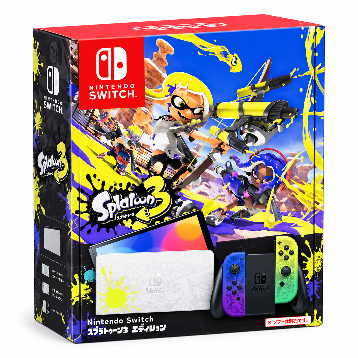Nintendo Switch OLED Model – Splatoon 3 Special Edition - Image 2