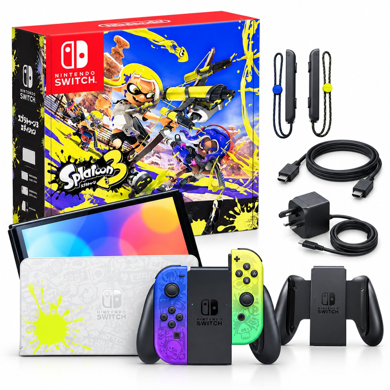 Nintendo Switch OLED Model – Splatoon 3 Special Edition