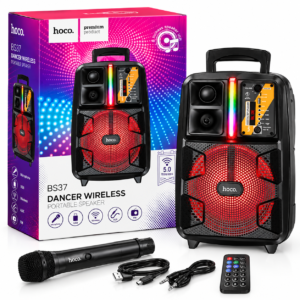 Hoco BS37 Dancer Wireless Portable Speaker – 8 Inch