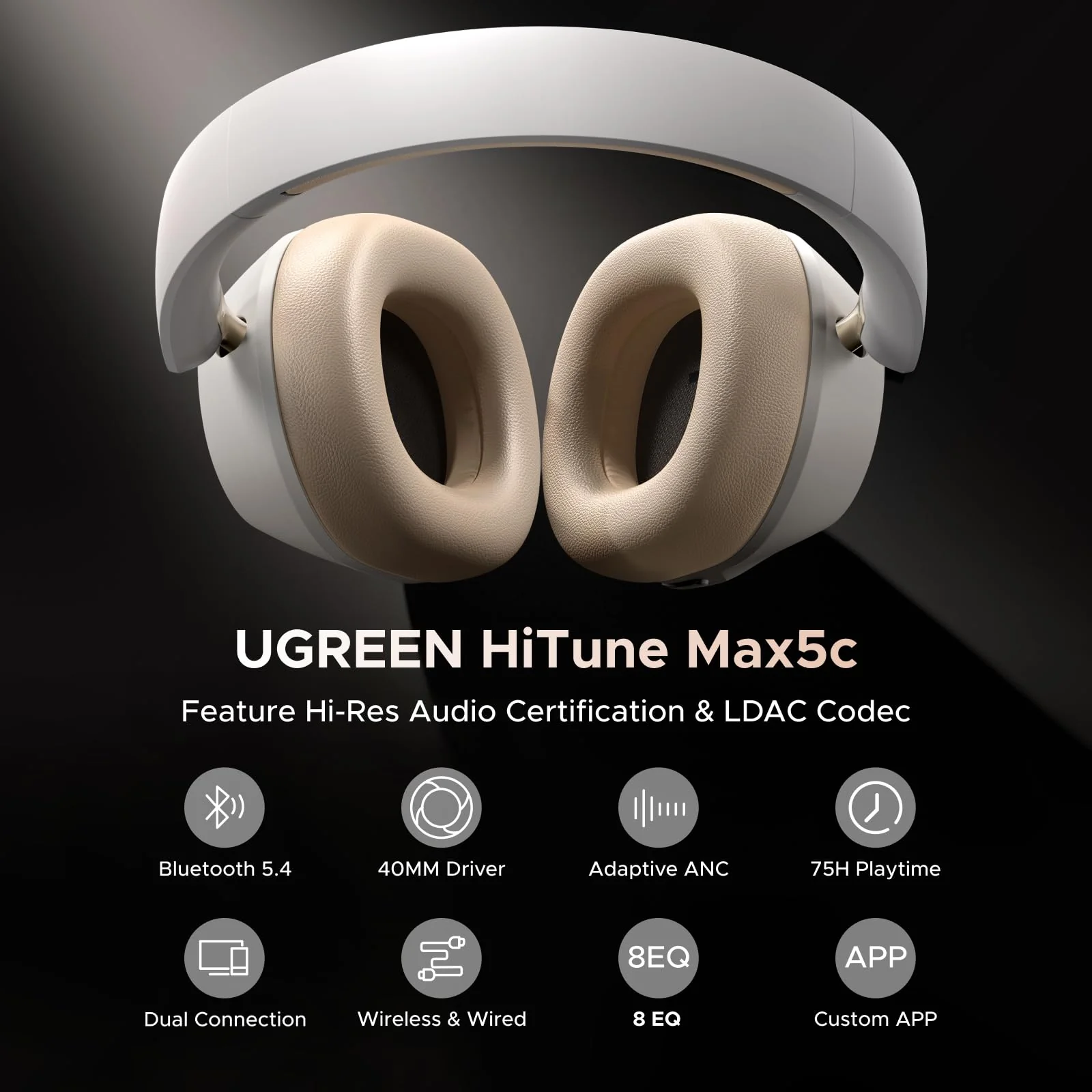 UGREEN HiTune MAX 5C Wireless Headset - Image 6