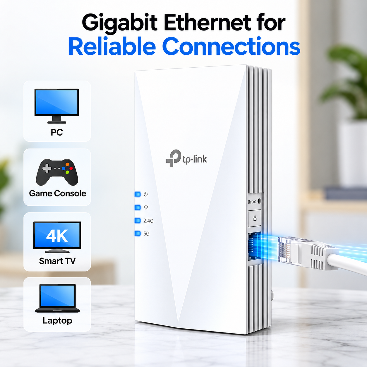 TP-Link RE500X AX1500 Wi-Fi 6 Range Extender - Image 4
